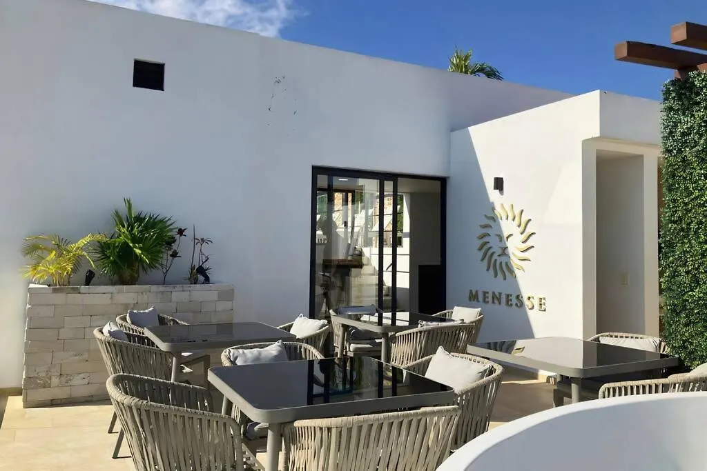 アパート Menesse 38 Studio King Bed Roof Pool Playa Center プレヤデルカーメン メキシコ